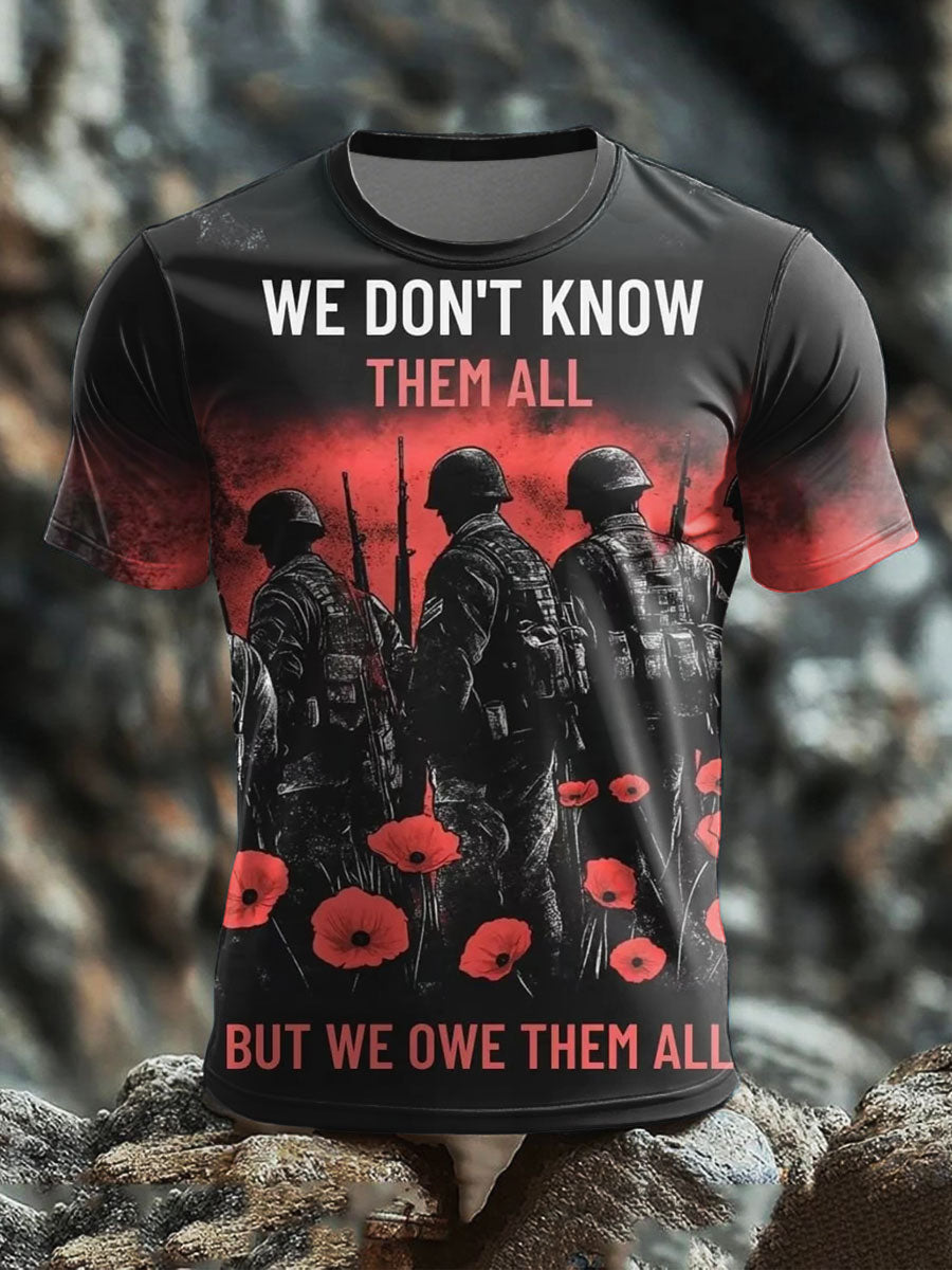 Kurzarm-T-Shirt für britische Veteranen (Herren)
