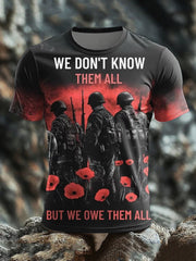 Kurzarm-T-Shirt für britische Veteranen (Herren)