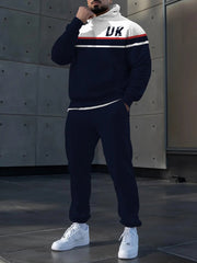 Men's Casual Hoodie And Pants Set
