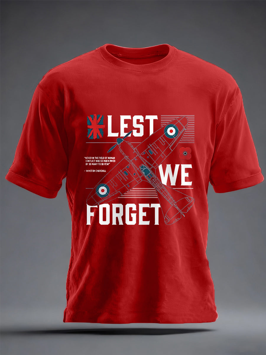 Herren-T-Shirt „Damit wir nicht vergessen“