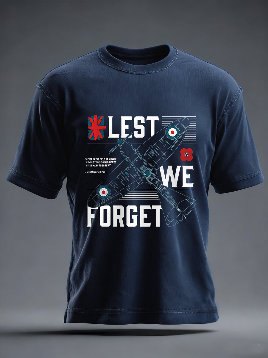Herren-T-Shirt „Damit wir nicht vergessen“
