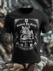 Herren-T-Shirt mit englischem Aufdruck