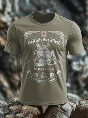 Herren-T-Shirt mit englischem Aufdruck