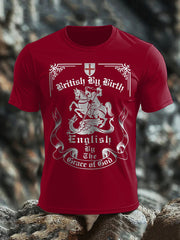 Herren-T-Shirt mit englischem Aufdruck