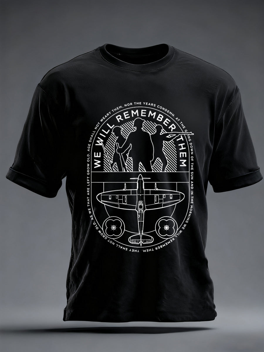 Herren-T-Shirt „Wir werden sie nicht vergessen“