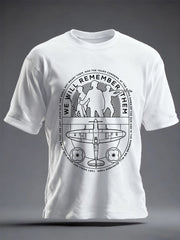 Herren-T-Shirt „Wir werden sie nicht vergessen“