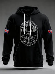 Herren-Hoodie „Wir werden sie nicht vergessen“