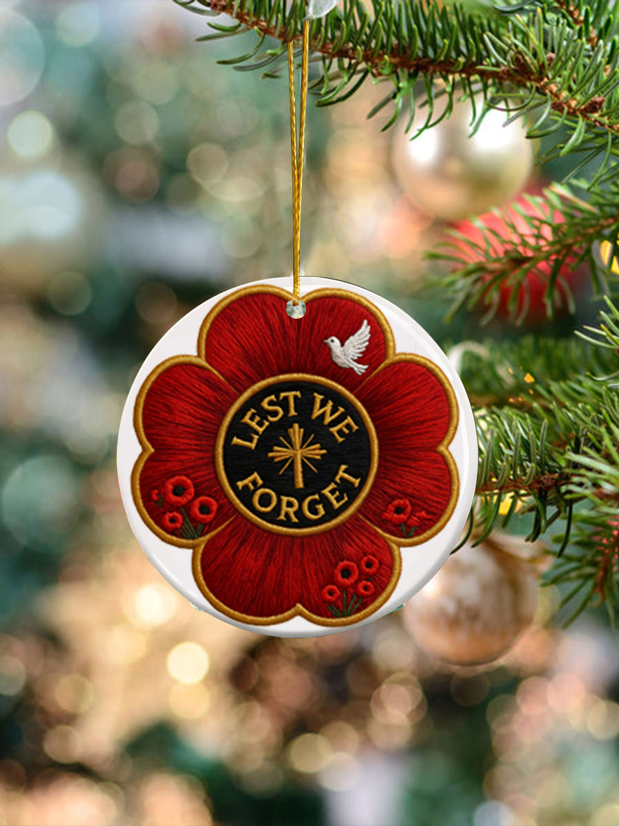 Damit wir das Ornament nicht vergessen