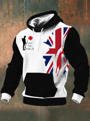 Herren-Hoodie zum Gedenktag „Damit wir nicht vergessen“