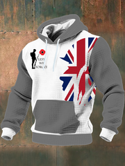 Herren-Hoodie zum Gedenktag „Damit wir nicht vergessen“