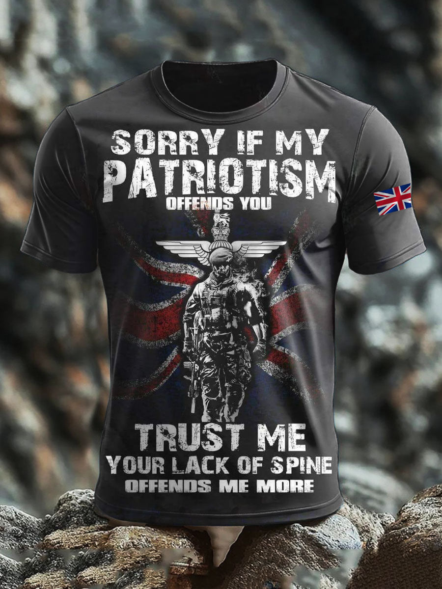Men's British Veteran short sleeves t-shirt