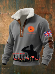 Men's Remembrance Day Print Sweatshirt