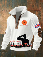 Men's Remembrance Day Print Sweatshirt