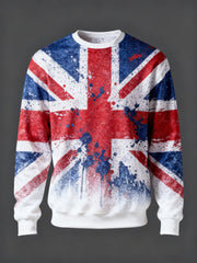 Men's British style Crew Neck Sweatshirt