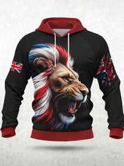 Men's Lion Flag Hoodie