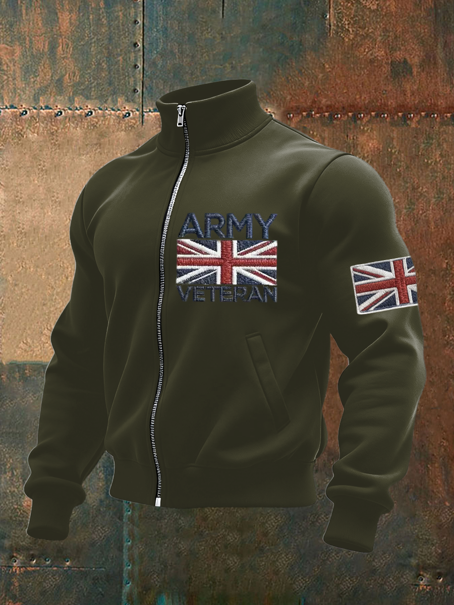 Men's ARMY VETERAN Print Sweatshirt