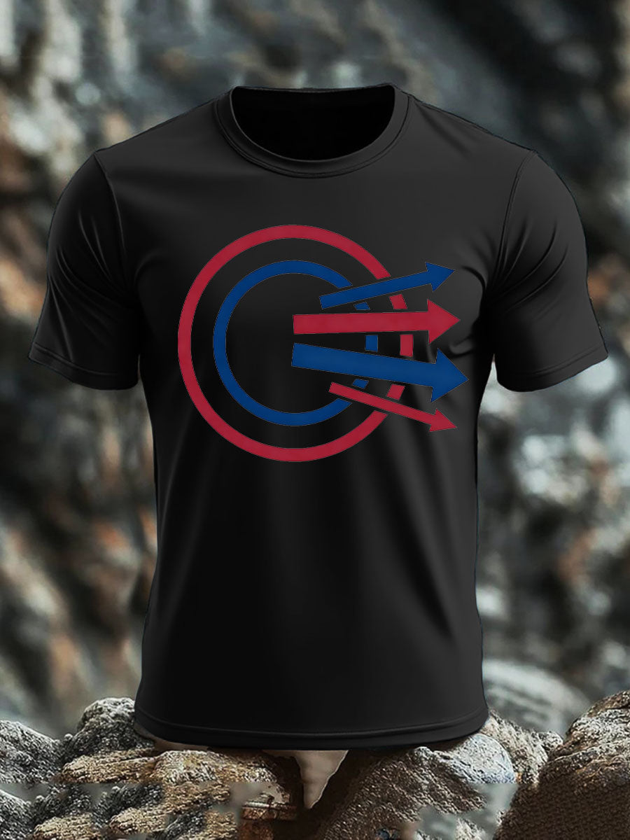 Men's Mod T-shirt worn by Paul Weller the Jam imitation cotton short-sleeved T-shirt