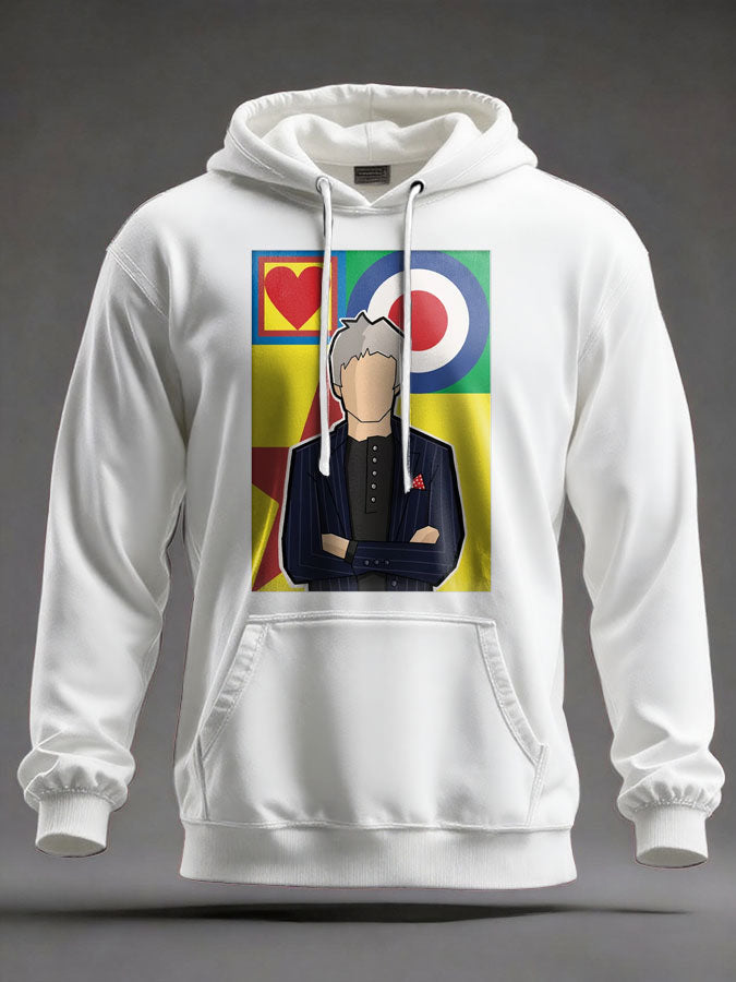Unisex-Hoodie mit Aufdruck für Musikliebhaber der britischen Mods