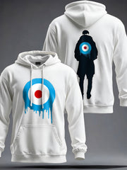 Unisex UK Mods Music Lover Printed Hoodie