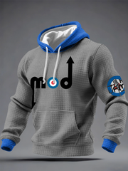 Men's The Mod The Jam Checkered Cotton Hoodie