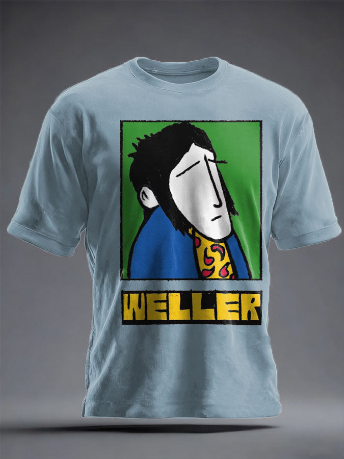 Unisex Modfather UK Music Mods Lover Printed T-shirt