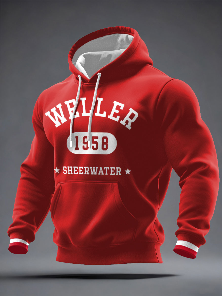 Men's Modfather UK Music Mods Lover Printed Hoodie