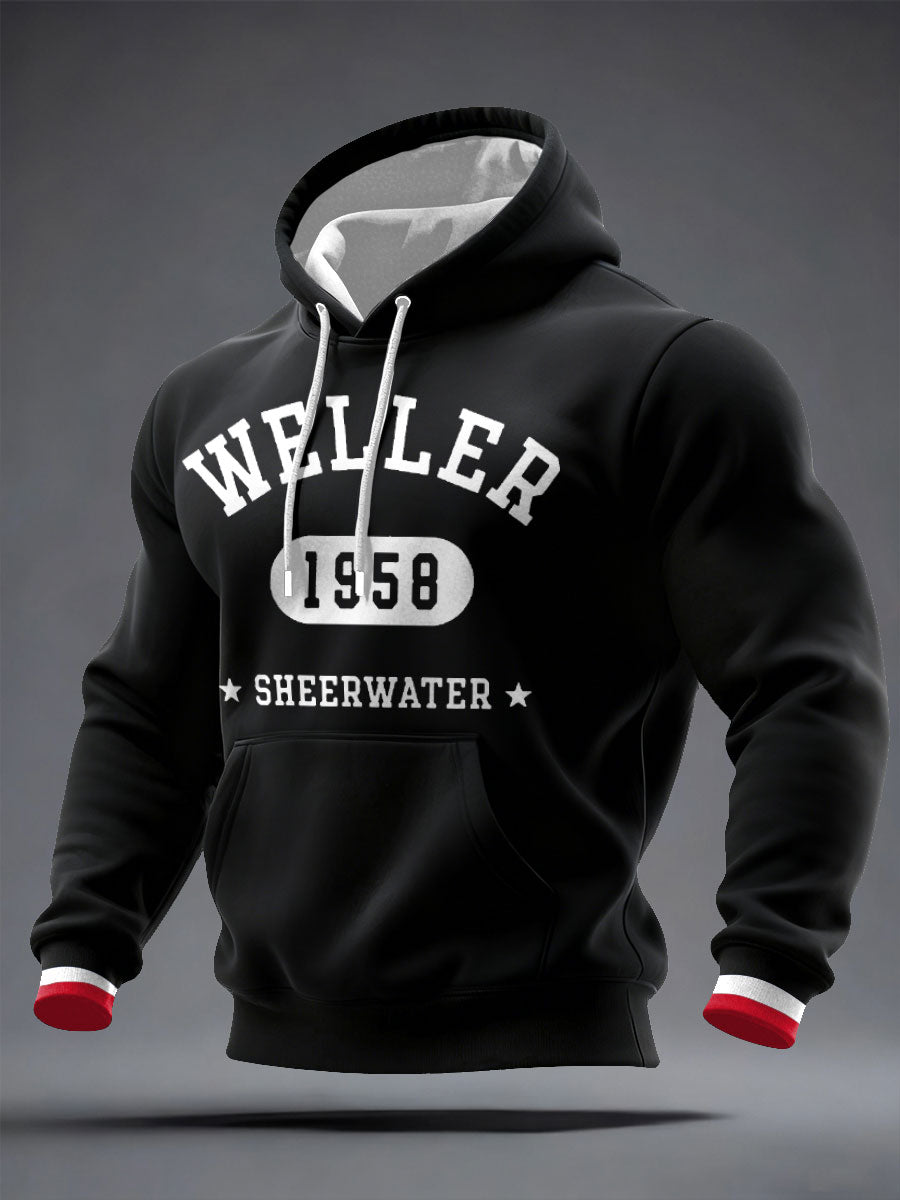 Men's Modfather UK Music Mods Lover Printed Hoodie