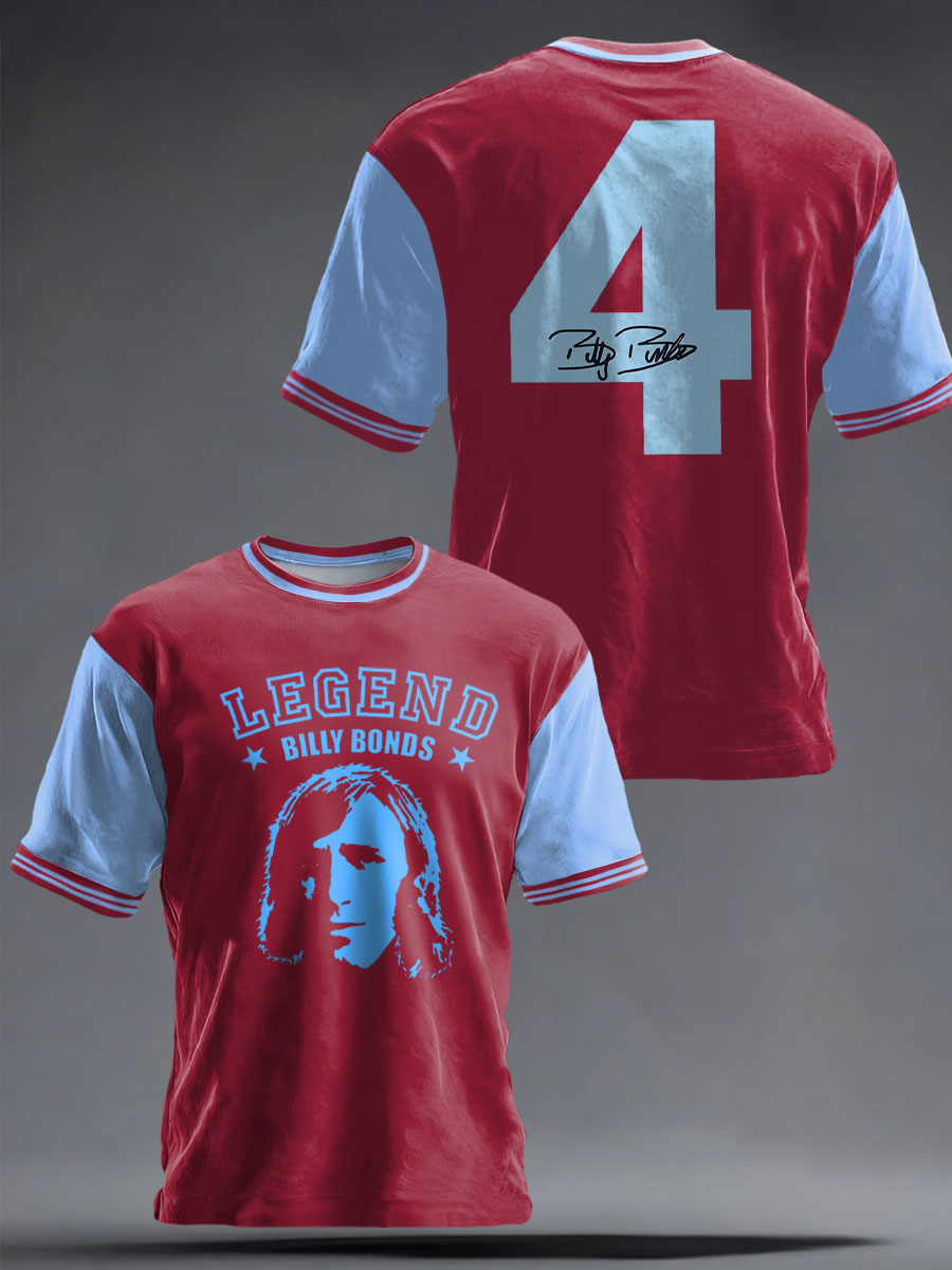 Men's UK Football 4 Legend Printed T-shirt