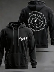 Klassischer Herren-Hoodie mit Beatles-Motiv und Blackbird-Print – das perfekte Geschenk für Fans!