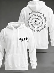 Klassischer Herren-Hoodie mit Beatles-Motiv und Blackbird-Print – das perfekte Geschenk für Fans!