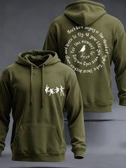 Klassischer Herren-Hoodie mit Beatles-Motiv und Blackbird-Print – das perfekte Geschenk für Fans!