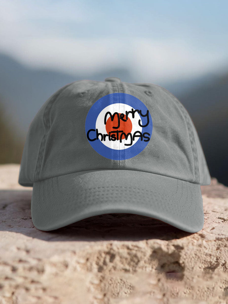 Unisex UK Mod Music Lover Christmas Printed Hat