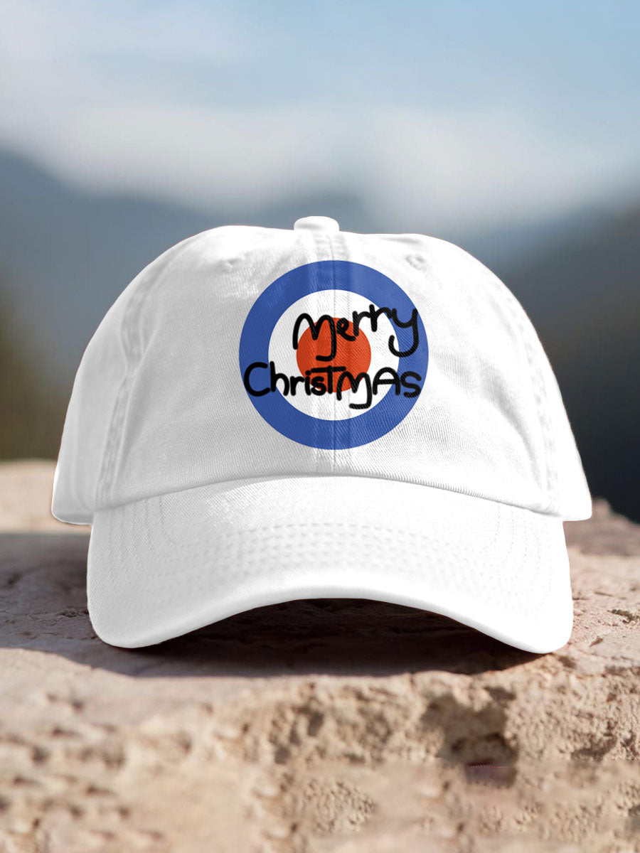 Unisex UK Mod Music Lover Christmas Printed Hat