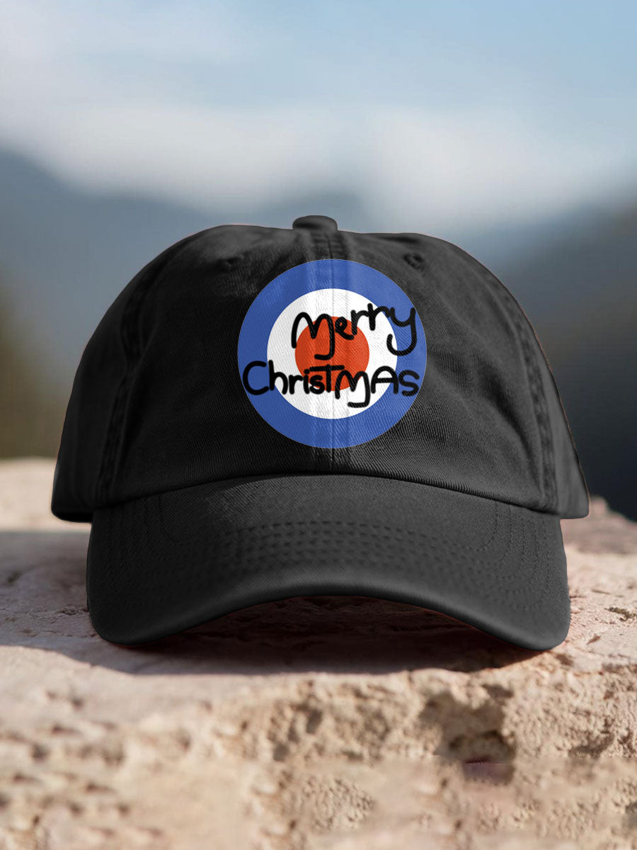 Unisex UK Mod Music Lover Christmas Printed Hat