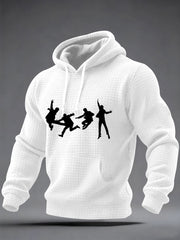 Klassischer Herren-Hoodie mit legendärem Rockband-Print – das perfekte Geschenk für Fans!