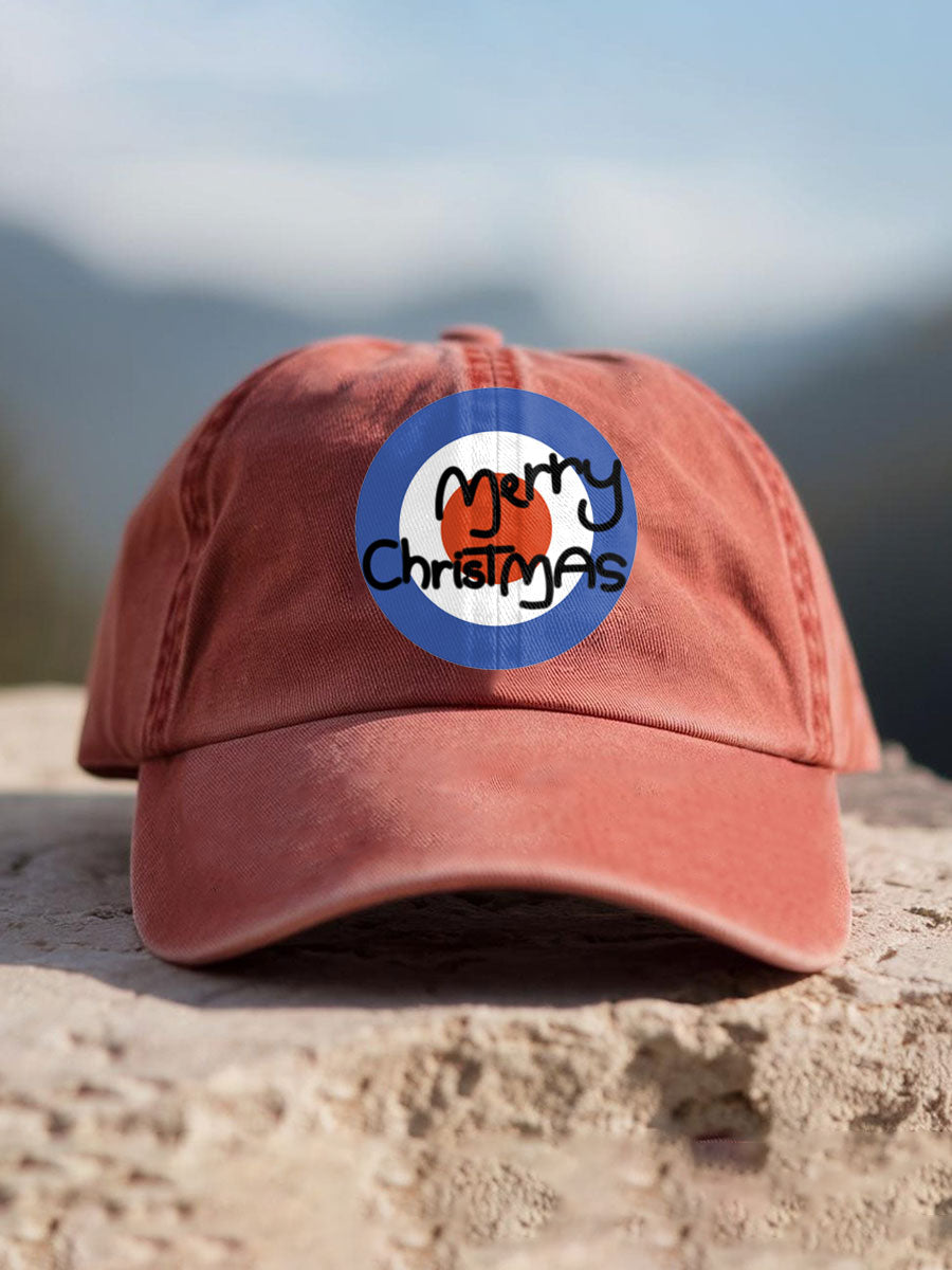 Unisex UK Mod Music Lover Christmas Printed Hat