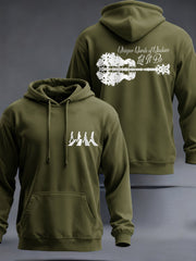 Weisheiten für Männer – Lass es sein – Klassischer Hoodie mit legendärem Rockband-Print – Geschenk für Fans