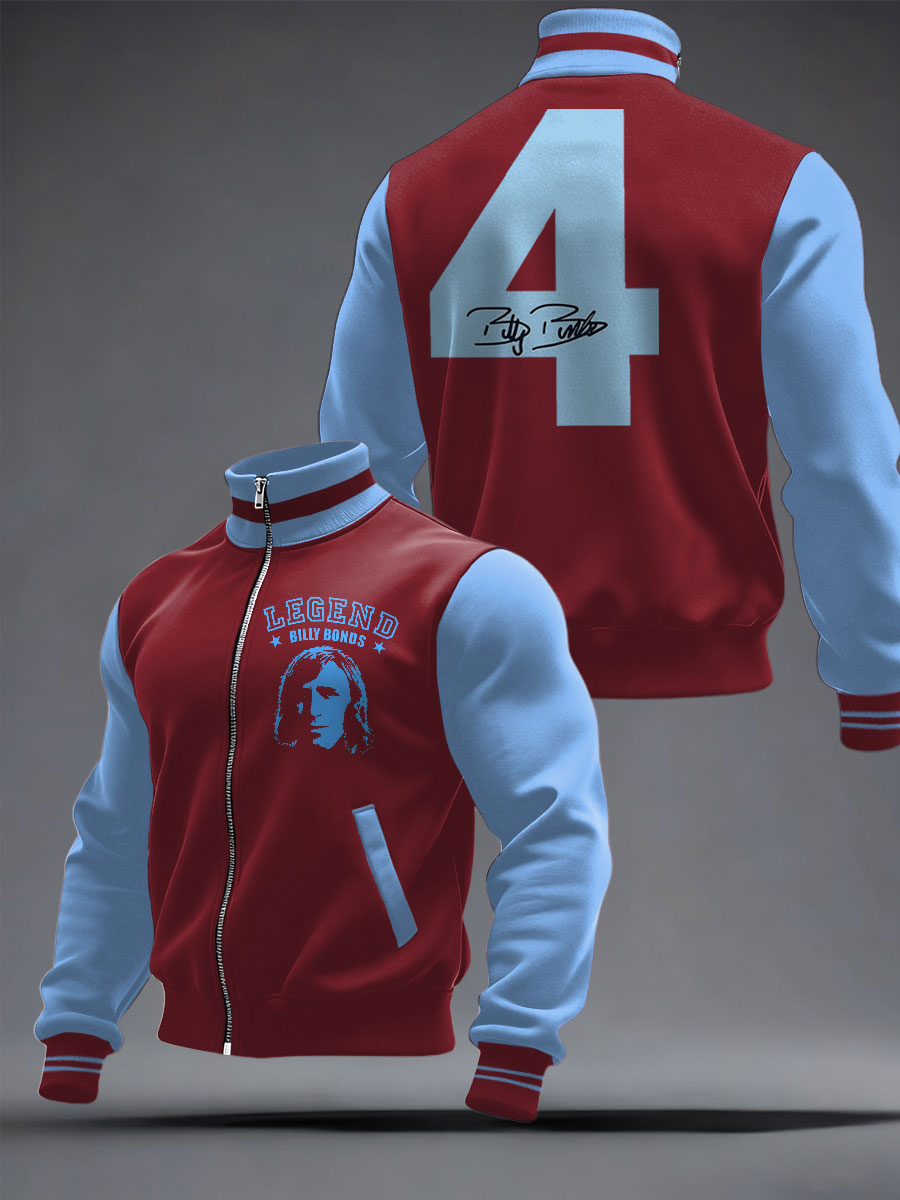 Men's Football Lover Legend Printed Coat