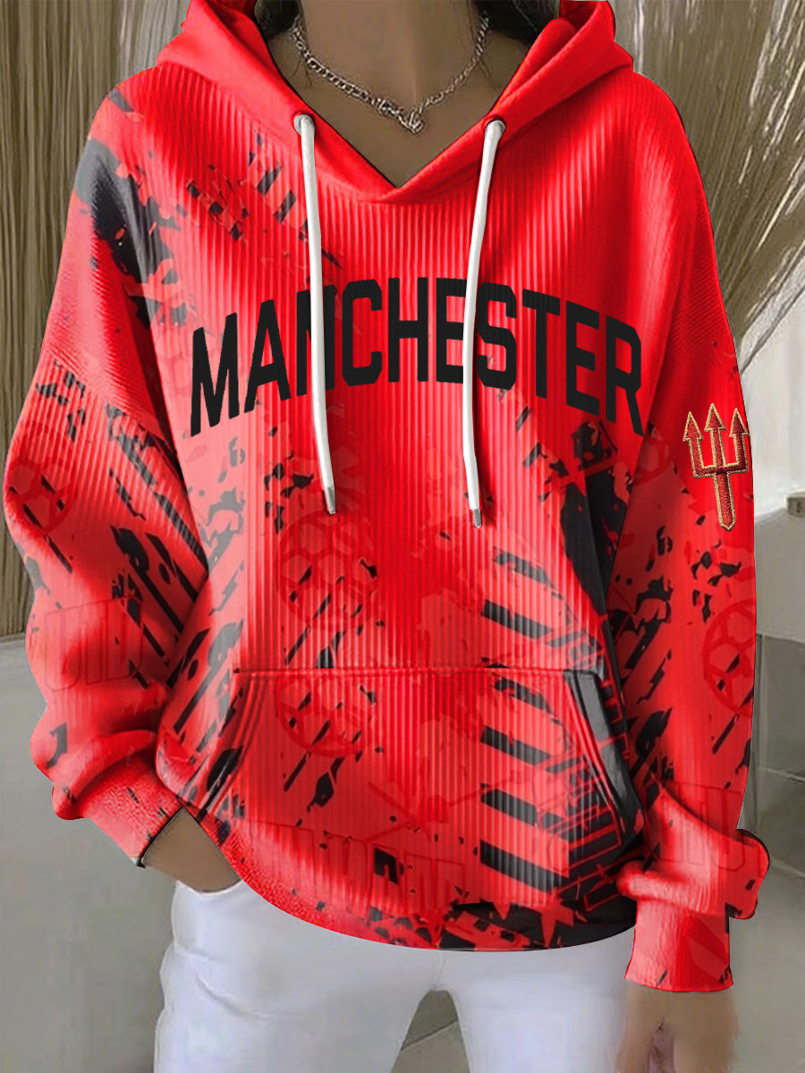 Women's soccer enthusiast hoodies