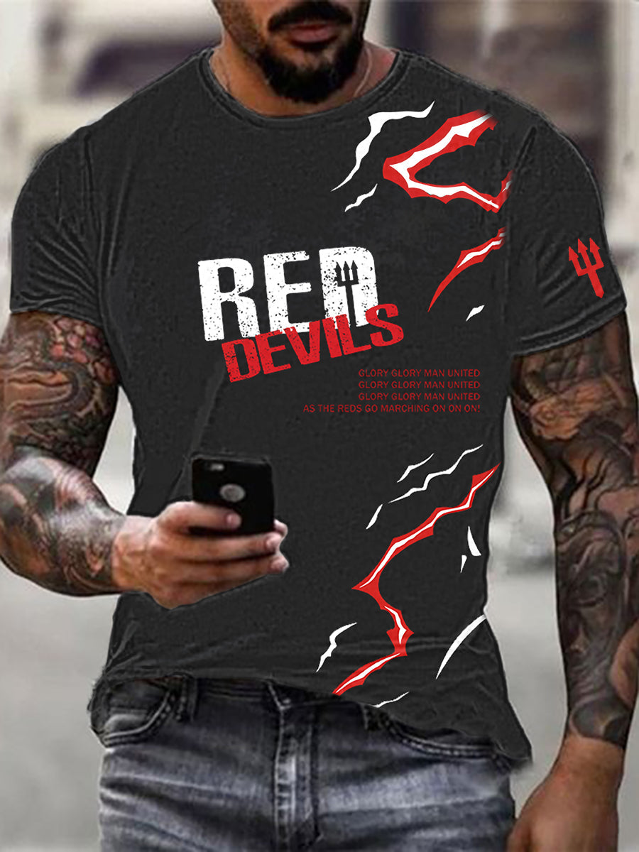 Manchester United Kurzarm-T-Shirt für Herren