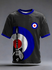 Men's Modfather UK Music Mods Lover short sleeves t-shirt