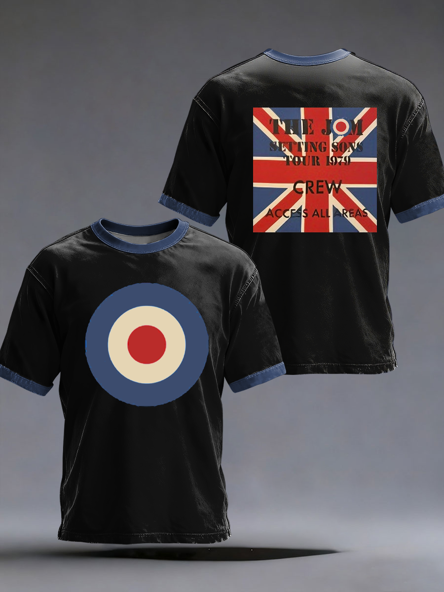 Men's Modfather UK Music Mods Lover short sleeves t-shirt