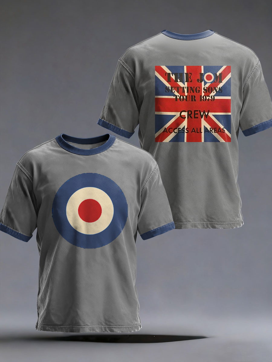 Men's Modfather UK Music Mods Lover short sleeves t-shirt