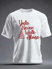 Unisex UK Football Lover Christmas Printed T-shirt