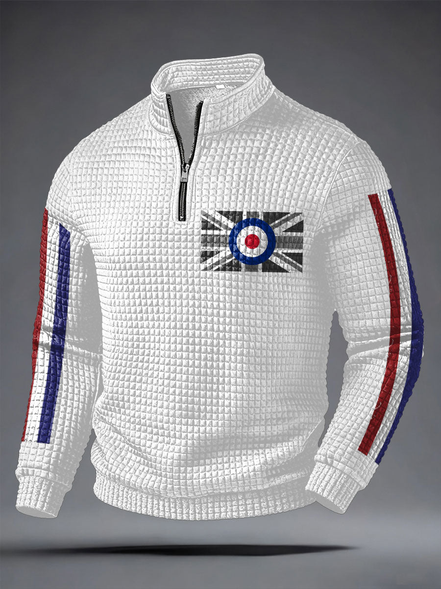 Herren-Sweatshirt mit Aufdruck „UK Mods Music Lover“