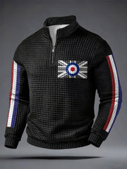 Herren-Sweatshirt mit Aufdruck „UK Mods Music Lover“