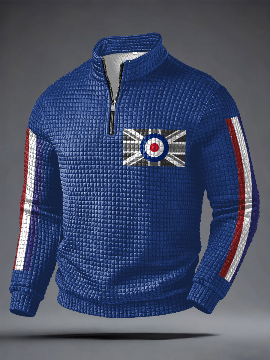 Herren-Sweatshirt mit Aufdruck „UK Mods Music Lover“