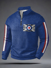 Herren-Sweatshirt mit Aufdruck „UK Mods Music Lover“
