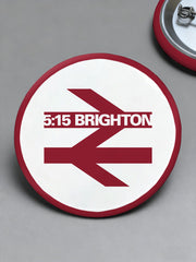 UK Mods Music Lover Printed Pins