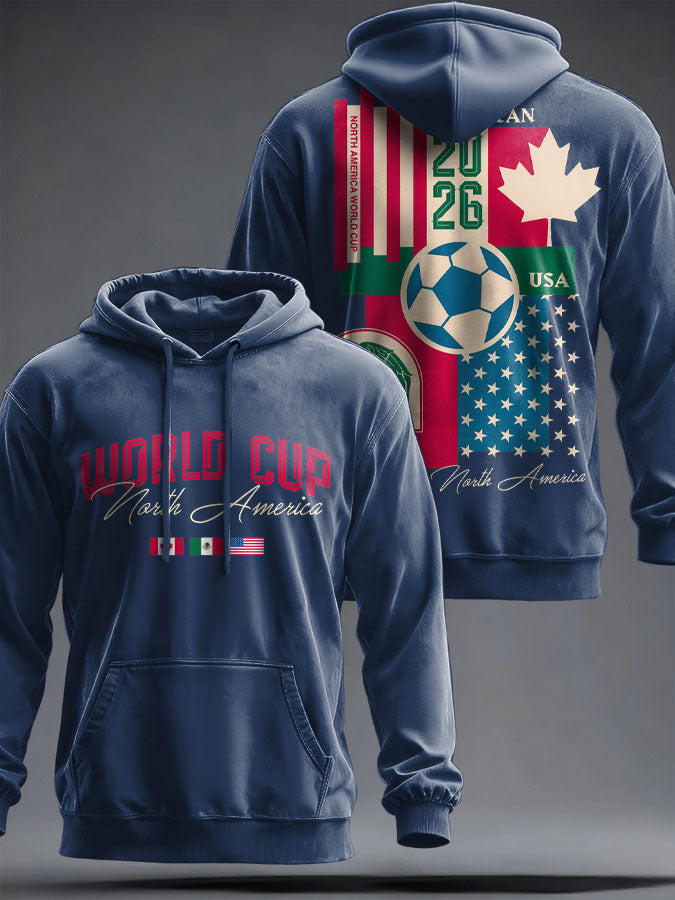 Unisex UK Football Lover Scotland We'll Be Coming 2026 Printed Hoodie